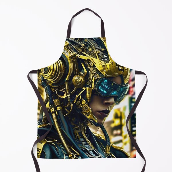 Item preview, Cyberpunk Gold - Sci Fi Art concept designed and sold by Delerat7.