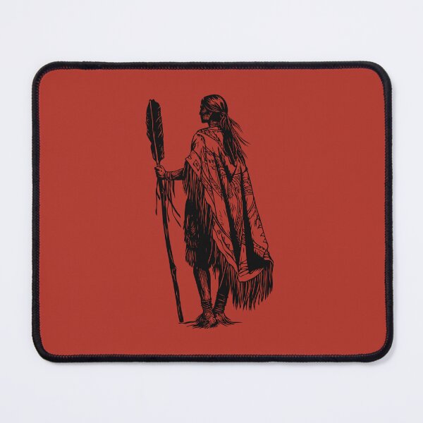 Item preview, Proud Native American Indian Woman designed and sold by Wild-Co.