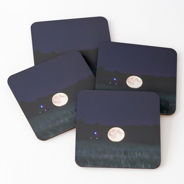 Item preview, Small moon at night designed and sold by jerryconer.