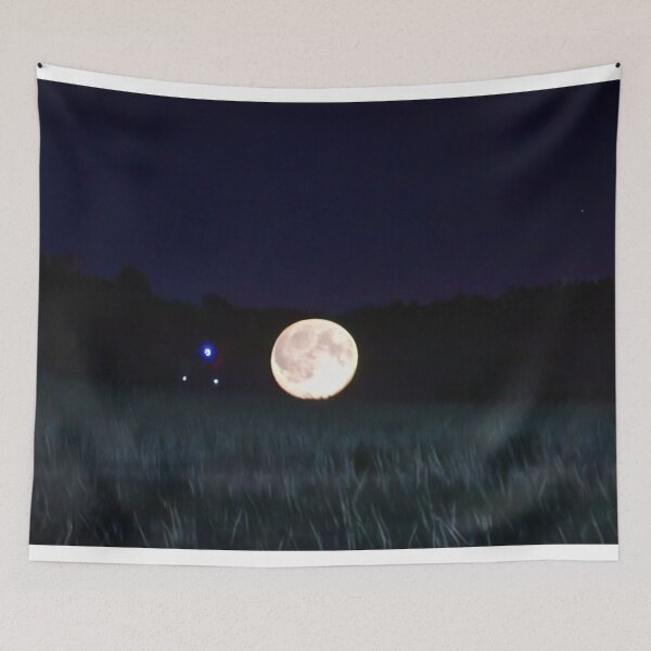 Item preview, Small moon at night designed and sold by jerryconer.