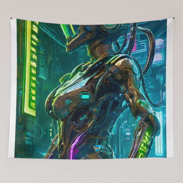 Item preview, Futuristuc Lifeform - Sci Fi Art concept designed and sold by Delerat7.
