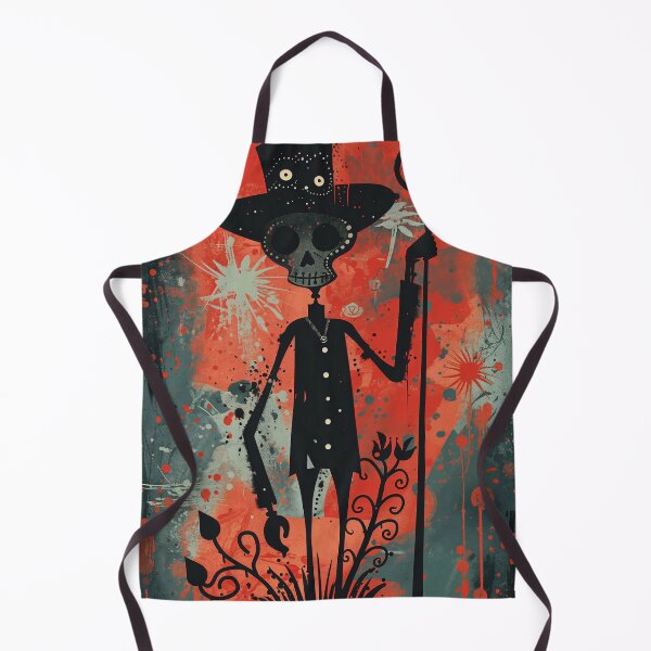 Item preview, Grunge Death Reaper Quirky Print designed and sold by JaimeLikes.