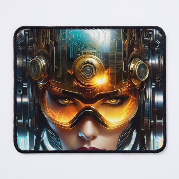 Item preview, Cyberpunk Net Runner - Sci Fi Art concept designed and sold by Delerat7.