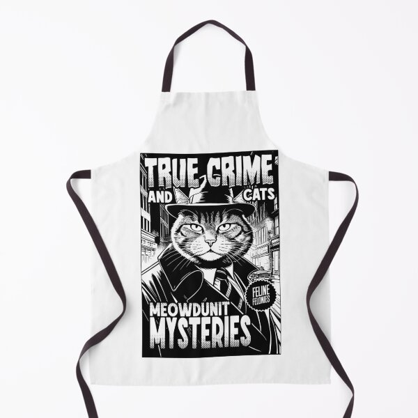 Item preview, True Crime And Cats Meowdunit Mysteries Funny Cat Lover designed and sold by GrandeDuc.