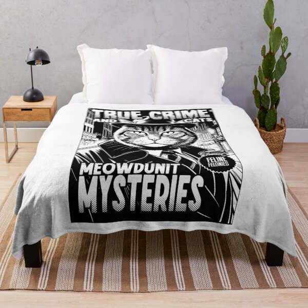 Item preview, True Crime And Cats Meowdunit Mysteries Funny Cat Lover designed and sold by GrandeDuc.