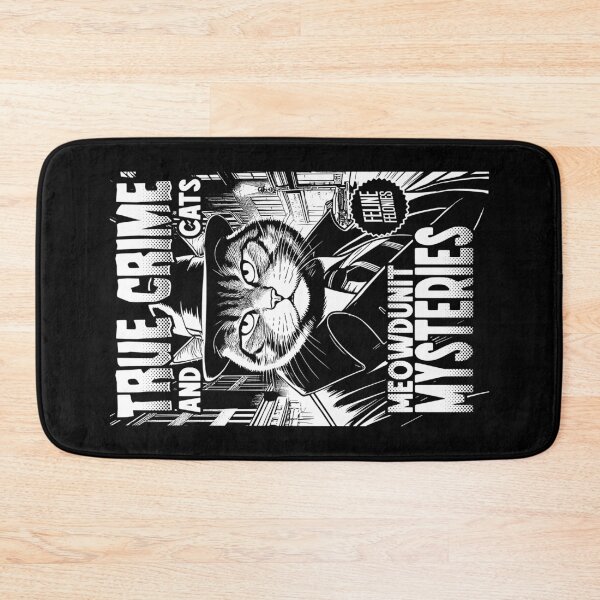 Item preview, True Crime And Cats Meowdunit Mysteries Funny Cat Lover designed and sold by GrandeDuc.
