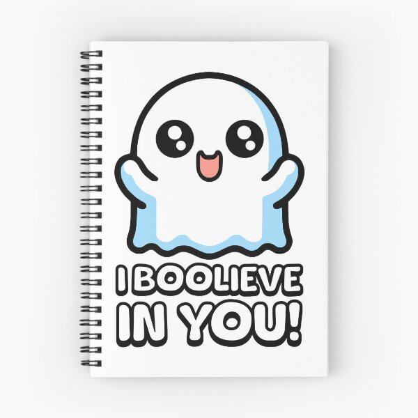 Item preview, I Boolieve In You! Cute Motivational Ghost Pun designed and sold by PMCreative.