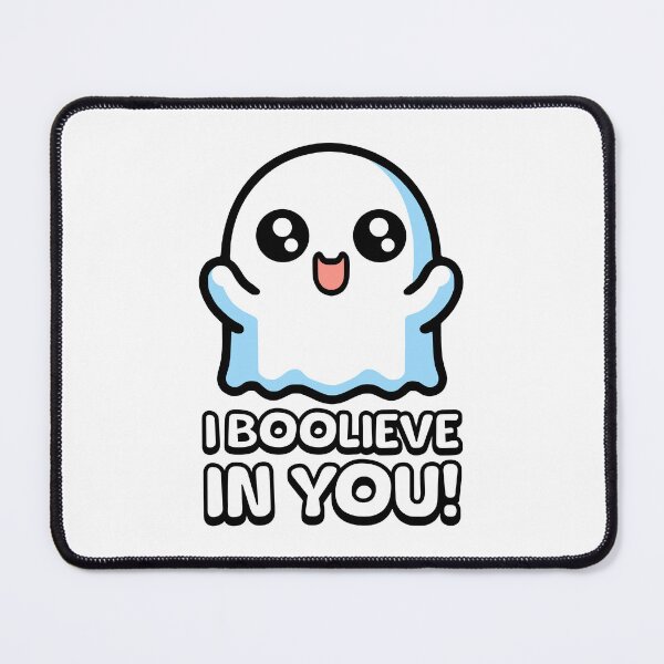 Item preview, I Boolieve In You! Cute Motivational Ghost Pun designed and sold by PMCreative.