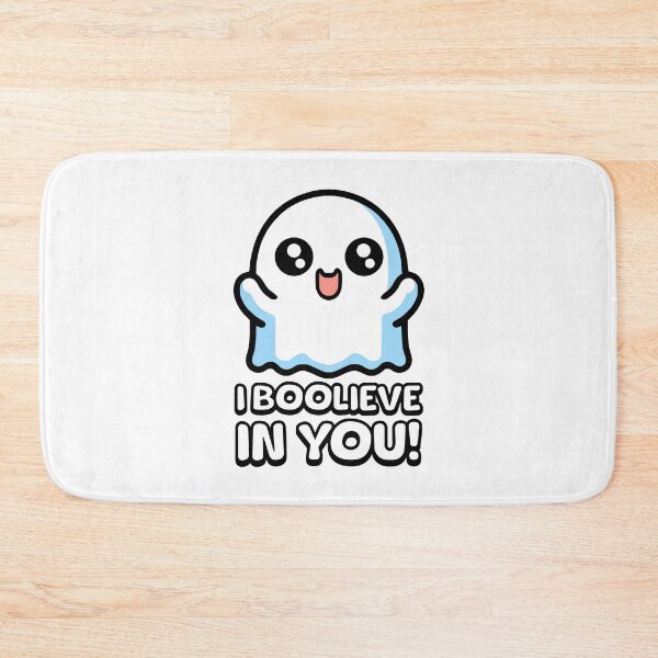 Item preview, I Boolieve In You! Cute Motivational Ghost Pun designed and sold by PMCreative.