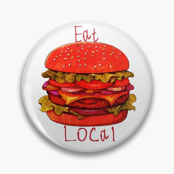 Item preview, Eat Local designed and sold by kinpirks.
