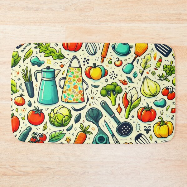 Item preview, Fruits and vegetables. designed and sold by MyHappyArtShop.