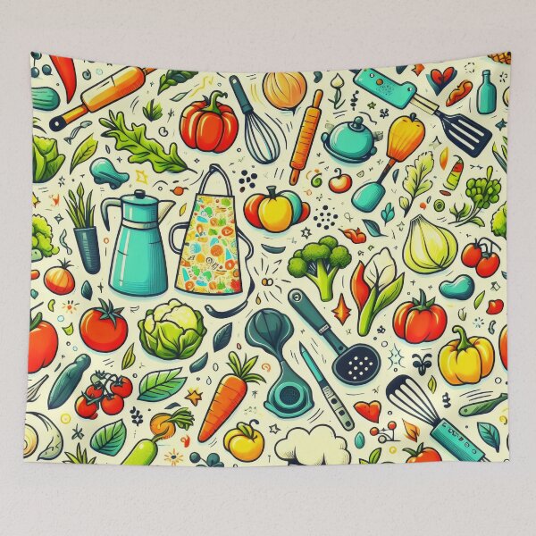 Item preview, Fruits and vegetables. designed and sold by MyHappyArtShop.
