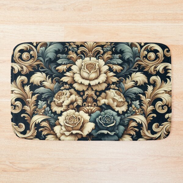Item preview, Midnight Blue, Gold & Black Baroque designed and sold by DesignsByPrnces.