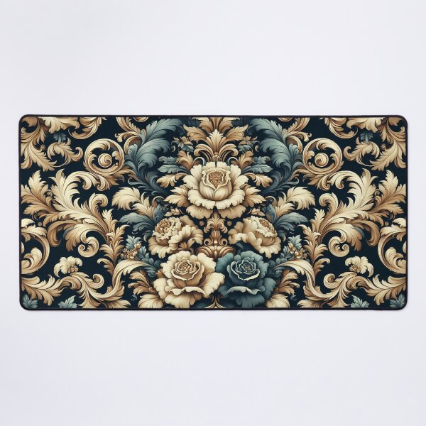 Item preview, Midnight Blue, Gold & Black Baroque designed and sold by DesignsByPrnces.