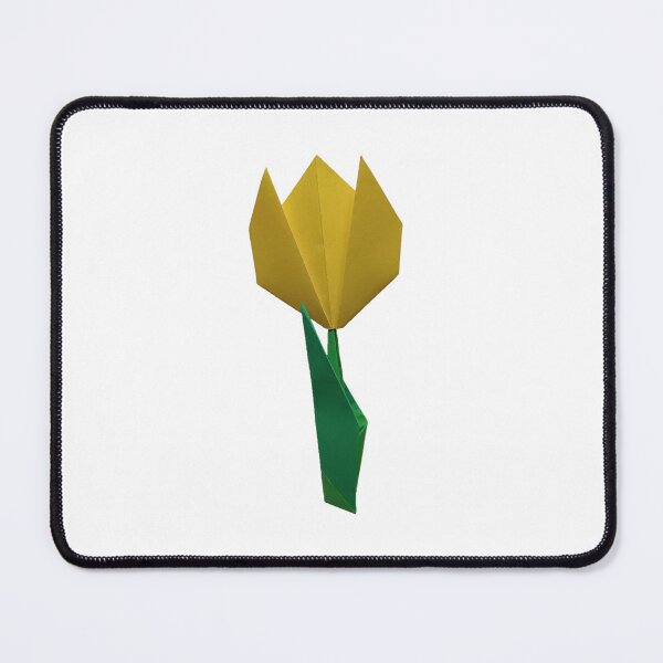 Item preview, tulip town, tulip, yellow tulip, spring, early spring, origami, origami work designed and sold by colorgallery11.