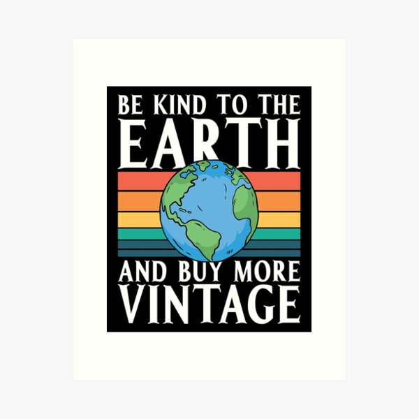 Item preview, Recycling Be Kind To The Retro Go Green Recycler designed and sold by tshirtconcepts.