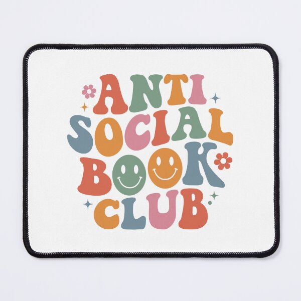 Item preview, Antisocial Book Club designed and sold by The Hobbyist Vancouver.