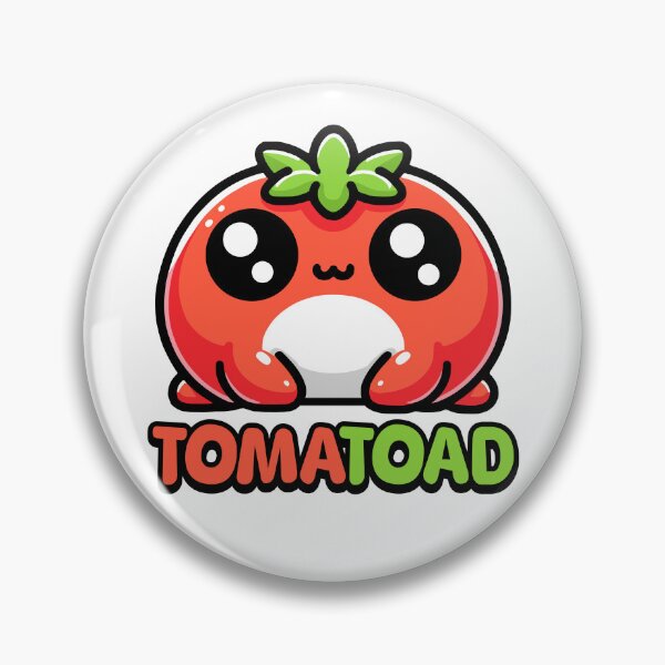 Item preview, Tomatoad! Cute Tomato Toad Pun Cartoon designed and sold by PMCreative.