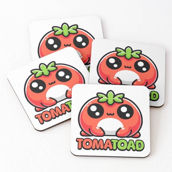 Item preview, Tomatoad! Cute Tomato Toad Pun Cartoon designed and sold by PMCreative.