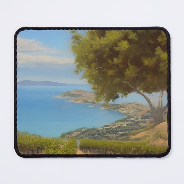 Item preview, Corfu Vineyard designed and sold by painting-greece.