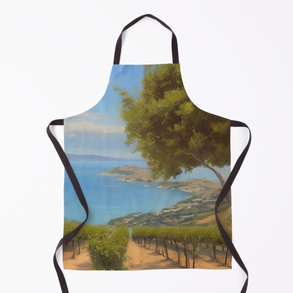 Item preview, Corfu Vineyard designed and sold by painting-greece.