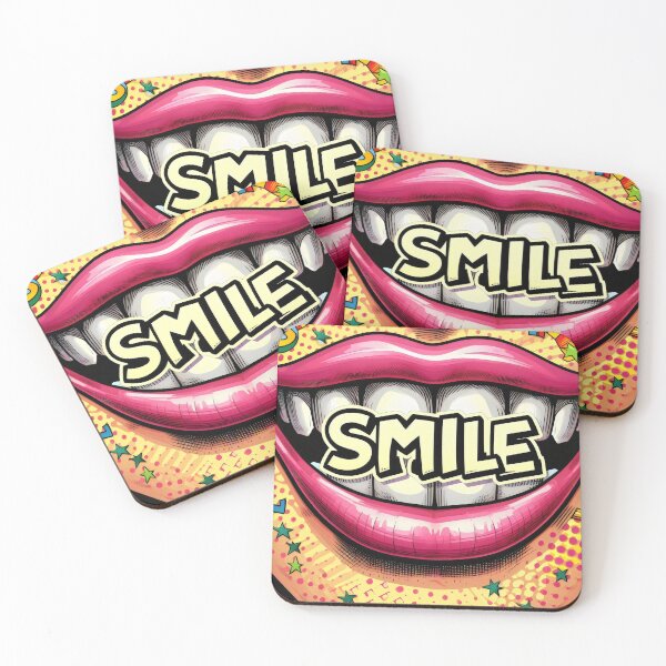 Item preview, Smiling mouth. designed and sold by MyHappyArtShop.