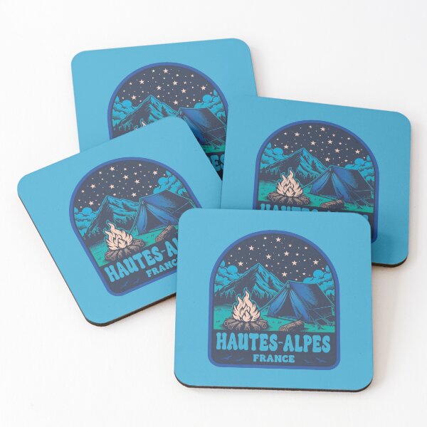Item preview, Hautes-Alpes France Camping Design designed and sold by CynthiaGraphics.