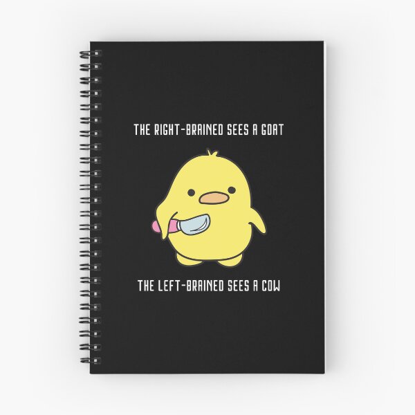 Item preview, Left-brained, right-brained, no-brained. designed and sold by UnCoverDesign.