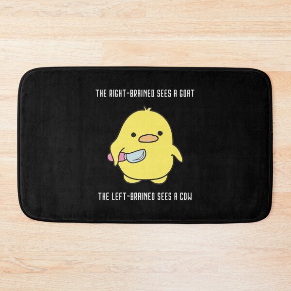 Item preview, Left-brained, right-brained, no-brained. designed and sold by UnCoverDesign.