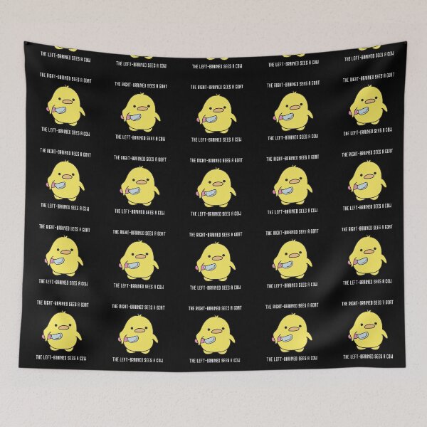 Item preview, Left-brained, right-brained, no-brained. designed and sold by UnCoverDesign.