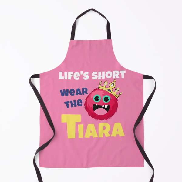 Item preview, Funny Inspirational Quote | Life is Short Wear The Tiara designed and sold by taniastyle.