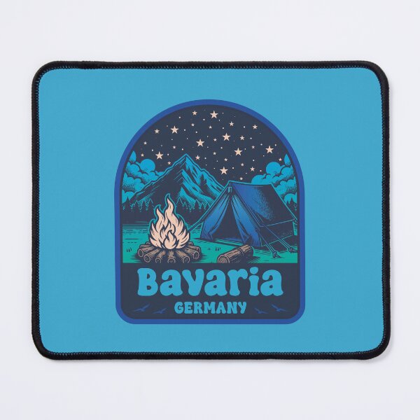 Item preview, Bavaria Germany Camping Design designed and sold by CynthiaGraphics.