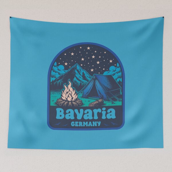 Item preview, Bavaria Germany Camping Design designed and sold by CynthiaGraphics.