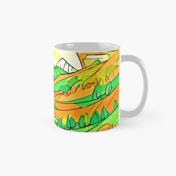 Item preview, Vibrant Orange & Green Art designed and sold by Health And Fitness Posts e-Store.