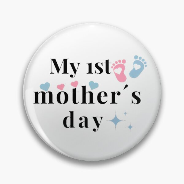 Item preview, My 1st mother´s day, Gift for a first-time mother, New mom,Baby Shower Gift,Pregnancy. designed and sold by FreeWorldDesign.