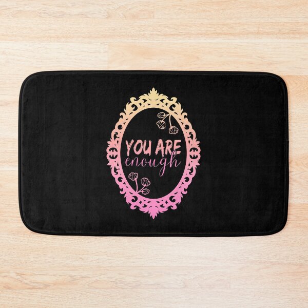 Item preview, Body Positivity Self Love Mirror | You Are Enough  designed and sold by ObsidianDaz.