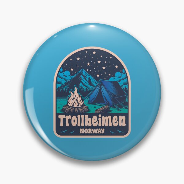 Item preview, Trollheimen Mountains Norway Camping Design designed and sold by CynthiaGraphics.