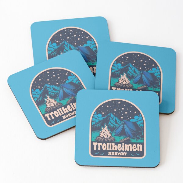 Item preview, Trollheimen Mountains Norway Camping Design designed and sold by CynthiaGraphics.