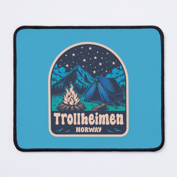 Item preview, Trollheimen Mountains Norway Camping Design designed and sold by CynthiaGraphics.