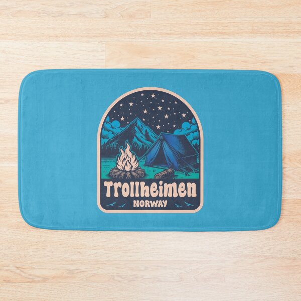 Item preview, Trollheimen Mountains Norway Camping Design designed and sold by CynthiaGraphics.
