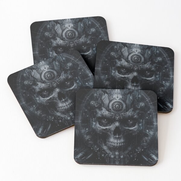 Item preview, Cybernetic Skull Smartphone Case designed and sold by SergioColli.