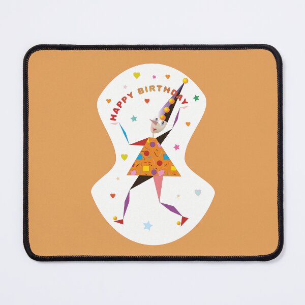 Item preview, Happy Birthday Clown, cute clown designed and sold by mykkonn.