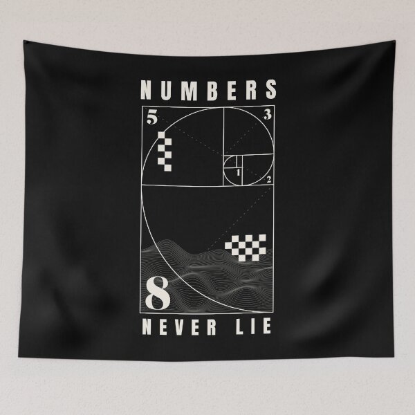Item preview, Numbers Never Lie. Funny Mathematician designed and sold by DomTeesHaven.