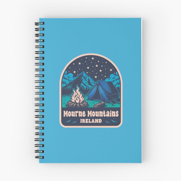 Item preview, Mourne Mountains Ireland Camping Design designed and sold by CynthiaGraphics.