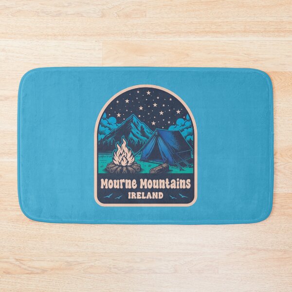 Item preview, Mourne Mountains Ireland Camping Design designed and sold by CynthiaGraphics.