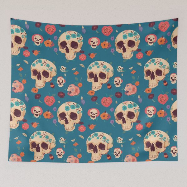 Item preview, Funky Skulls designed and sold by Myriam Iart.