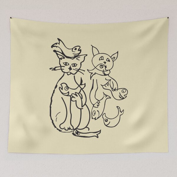 Item preview, Cats and Fishes designed and sold by Off the Box.
