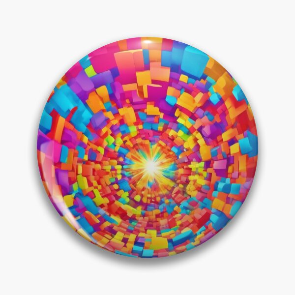 Item preview, Exploring Depth: Colorful Abstracts designed and sold by Health And Fitness Posts e-Store.