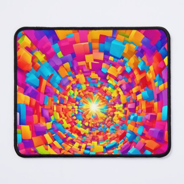Item preview, Exploring Depth: Colorful Abstracts designed and sold by Health And Fitness Posts e-Store.