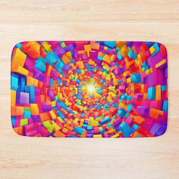 Item preview, Exploring Depth: Colorful Abstracts designed and sold by Health And Fitness Posts e-Store.
